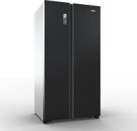 Hisense 690 L Frost Free Side by Side Refrigerator(BLACK CRYSTAL, RS826N4AGN)