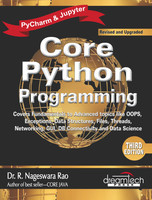 Core Python Programming 3 Edition(English, Paperback, Rao R. Nageswara)