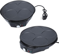 Adfresh Electric Crepe Maker Pizza Pancake Machine Non-Stick Griddle Baking Pan Cake Machine Kitchen Cooking Tools Egg Cooker Cup Cake Maker Cake Maker