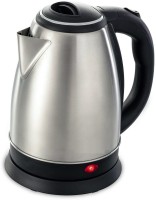 MARCRAZY Stainless Steel Electric Kettle | Auto Shut Off - Multipurpose [2 L] Kettle with Non Slip Handle |Tea/Coffee Maker - Water Boiler Electric Kettle(2 L, Silver, Black)