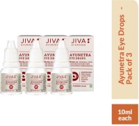 Jiva Ayunetra Eye Drops 10ml Pack of 3 Eye Drops(30 ml)