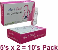 MICROSIDD Am I Pink LH Ovulation Kit(10 Tests, Pack of 10)