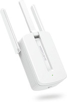 Mercusys MW300RE WiFi Range Extender 2.4 GHz 300 Mbps Wifi Speed Single Band External Antenna Ethernet (Cable Broadband)(White)