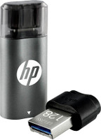 HP x5600C (Type C) 128 OTG Drive(Black, Type A to Type C)