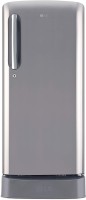 LG 190 L Direct Cool Single Door 4 Star Refrigerator(Shiny Steel, GL-D201APZX)