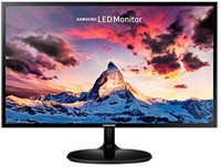 SAMSUNG 23.5 inch Full HD IPS Panel Monitor (LS24F350FHWXXL)(AMD Free Sync, Response Time: 4 ms, 60 Hz Refresh Rate)