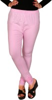 TOUCH 'N' GLOW Churidar  Western Wear Legging(Pink, Solid)