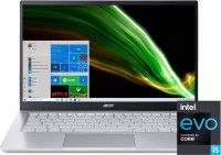 Acer Swift 3 Intel Evo 11th Gen Core i5 - (8 GB/512 GB SSD/Win 10 Home/Intel Iris Xe Graphics) SF314-511 Thin & Light Laptop(14 inch, Pure Silver, 1.2 kg, With MS Office)