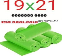 ZIQPIDS Dustbin Covers Clean Home 100% Biodegradable Garbage bags 120 Pcs Medium 13 L L Garbage Bag(120Bag )