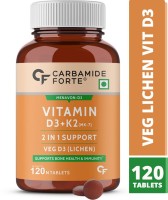 CF Plant Based Veg Vitamin D3 K2 MK7 Supplement(120 No)