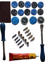Whoo Bicycle Cycle bike puncture repairing full tool kit for tube tyres- 33 Pcs Tubed Tyre Puncture Repair Kit