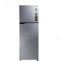 Panasonic 338 L Frost Free Double Door 3 Star Refrigerator(Shiny Silver, NR-TG351CUSN)