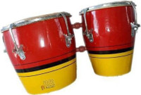 AMROHA ENTERPRISES RRM16 Wooden Bongo-inv Wooden Bongo(17 cm, 10 cm)