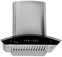 Hindware Cleo HAC BLK 60 (C100190) - Auto Clean Wall Mounted Chimney(black 1200 CMH)