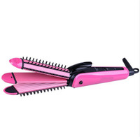 Moonlight nhc-890 3in 1 UPGRADE TECHNOLOGY HAIR STYLERS FOR WOMEN OR GIRLS Hair Straightener(Pink)