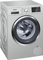 Siemens 7.5 kg Fully Automatic Front Load with In-built Heater Silver(WM14T468IN)