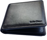 Leder Street Men Formal, Trendy, Travel Black Genuine Leather Wallet(11 Card Slots)