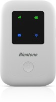Binatone 4G MIFI Device BMF423 3G/4G LTE Advanced 150 Mbps Mobile Wi-Fi Hotspot Device Data Card(White)