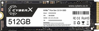 CYBERX CYM-280-NV 512 GB Laptop Internal Solid State Drive (SSD) (CYM-280-NV - 512 GB SSD)(Interface: SATA III, Form Factor: M.2)