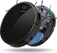 Milagrow BlackCat 21 Robotic Floor Cleaner with 2 in 1 Mopping and Vacuum (WiFi Connectivity, Google Assistant and Alexa)(Black)