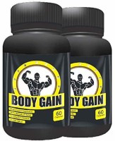 BodyGain Weight Mass gainer Capsule, weight increase supplement weight badhane tablet Weight Gainers/Mass Gainers(120 Capsules, Natural)