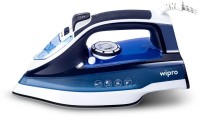 Wipro Vesta 2200W Steam Iron with Steam Burst, Vertical and Horizontal Ironing, Non-Stick Coated Soleplate, White and Navy Blue 2200 W Steam Iron(White, Navy Blue)