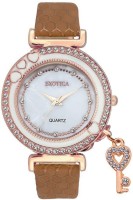 Exotica Fashions EFL-500-ROSE-GOLD-BROWN Casual Analog Watch For Unisex