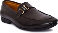 DEXA classy stylish shoes for Men's Italian brown synthetic Leather Loafer Moccasins Casual Stylish Loafers for men's(size 6) for party or office Loafers For Men(Brown)
