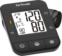 Dr. Trust (USA) Fully Automatic Comfort Digital Blood Pressure Checking Machine with MDI Technology Bp Monitor(Black)