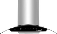 Eurodomo Hood Indigo SC TC SS 90 cm Auto Clean Wall Mounted Chimney(Stainless Steel 1200 CMH)