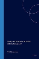 Unity and Pluralism in Public International Law(English, Hardcover, Casanovas Oriol)
