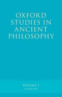 Oxford Studies in Ancient Philosophy, Volume 50(English, Hardcover, unknown)