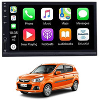 RKPSP 7 INCH Full Double Din Car Screen Stereo Media Player Audio Video Touch Screen Stereo Full HD with MP3/MP4/MP5/USB/FM Player/WiFi/Bluetooth & Mirror Link For Alto K10 Car Stereo(Double Din)