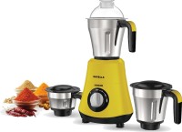 HAVELLS GHFMGDRY075 Hydro750W 750 Mixer Grinder (3 Jars, Yellow)