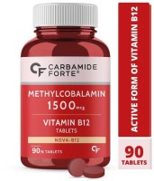 CF Vitamin B12 Tablets 1500mcg - Active form of Methylcobalamin B12 Supplements(90 Tablets)