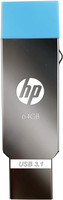 HP X302M 64 Pen Drive(Grey)