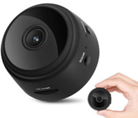 SrO 6 Spy Magnet Camera WiFi Hidden Camera Wireless HD 1080P Indoor Home Small Spy Camera Security Cameras Nanny Camera Built-in Battery with Motion Detection Night Vision Security Camera Security Camera (64 GB, 1 Channel) Sports and Action Camera(Black, 1080 MP)