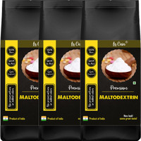 La Casa Pure Maltodextrin Powder | Combo Pack of 3 | Intra Workout Carb Supplement | Complex Carbohydrate for Workout Shakes | 3x400g | Starch Powder(3 x 400 g)