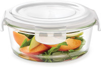 BOROSIL Glass Grocery Container – 400 ml(Clear)