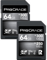 ProGrade Digital SDXC UHS-II V90 64 GB SDXC Class 10 300 MB/s  Memory Card