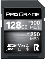 ProGrade Digital SDXC UHS-II V90 128 GB SDXC Class 10 300 MB/s  Memory Card