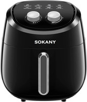 HUEX 4 Liter Air Fryer Oven with Touch Control Panel Air Fryer(4 L)