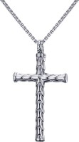 M Men Style Religious Jewelry Rock Famous Style Christian Jesus Cross Metal Silver Stainless Steel Pendant