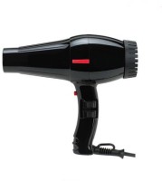 pritam global traders Hair dresser Professional salon high Jet speed 3000 watt high speed hot and cold hair dryer for men and women 3000-watt heavy-duty black color best hair dryer with heating protection, Hair Dryer(3000 W, Black)