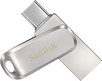 SanDisk DUAL DRIVE LUXE USB TYPE-C 512 GB OTG Drive(Silver, Type A to Type C)