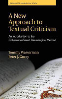 A New Approach to Textual Criticism(English, Hardcover, Wasserman Tommy)
