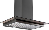 Glen 6062 Wall Mounted Chimney(Black 1247 CMH)