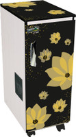 FREEDOM Fully Automatic Domestic Flour Mill BLACK YELLOW FLORA DEZIRE Z5 Series DIGITAL PRINTED DOOR FULLY AUTOMATIC Atta maker Domestic Flour Mill, Atta Chakki, Ghar ghanti with standard premium accessories. ( 0.75 Unit/hr low Consumption 1 HP Electric Motor ) New Technology Atta Chakki PREMIUM ATT