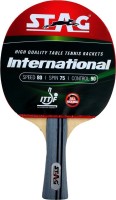 STAG International Red, Black Table Tennis Racquet(Pack of: 1, 190 g)