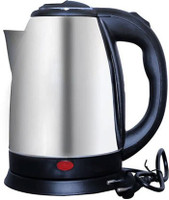 NIMYANK Hot Water Boiler Tea Coffee Warmer Heater Cordless Electric Kettle 047 Travel Cooker(2 L, Sliver,Black)